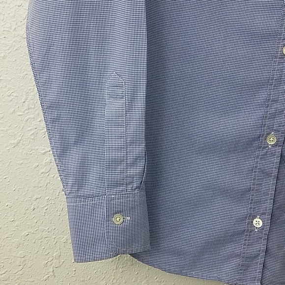 mazzarelli Womens small Button front shirt checked - Picture 4 of 6